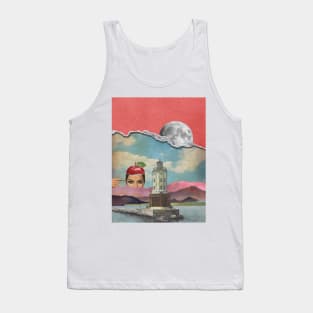 Breakwater - Surreal/Collage Art Tank Top